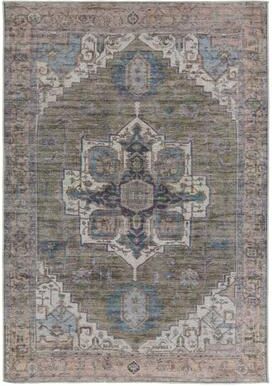 Juniper Home Chaplin Machine Washable Medallion Area Rug