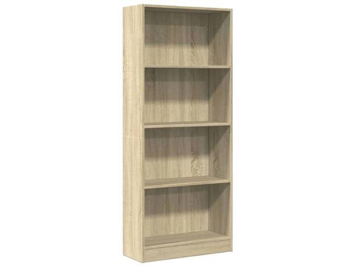 Réduction - Bibliothèque en bois，Meuble Étagère - chêne sonoma 60x24x143 cm - Bois d'ingénierie @11928