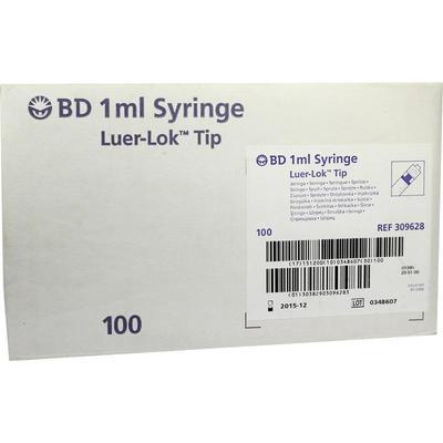 Becton Dickinson GmbH BD PLASTIPAK Spr.1 ml Luer Lok 3teilig 100X1 ml 01319181