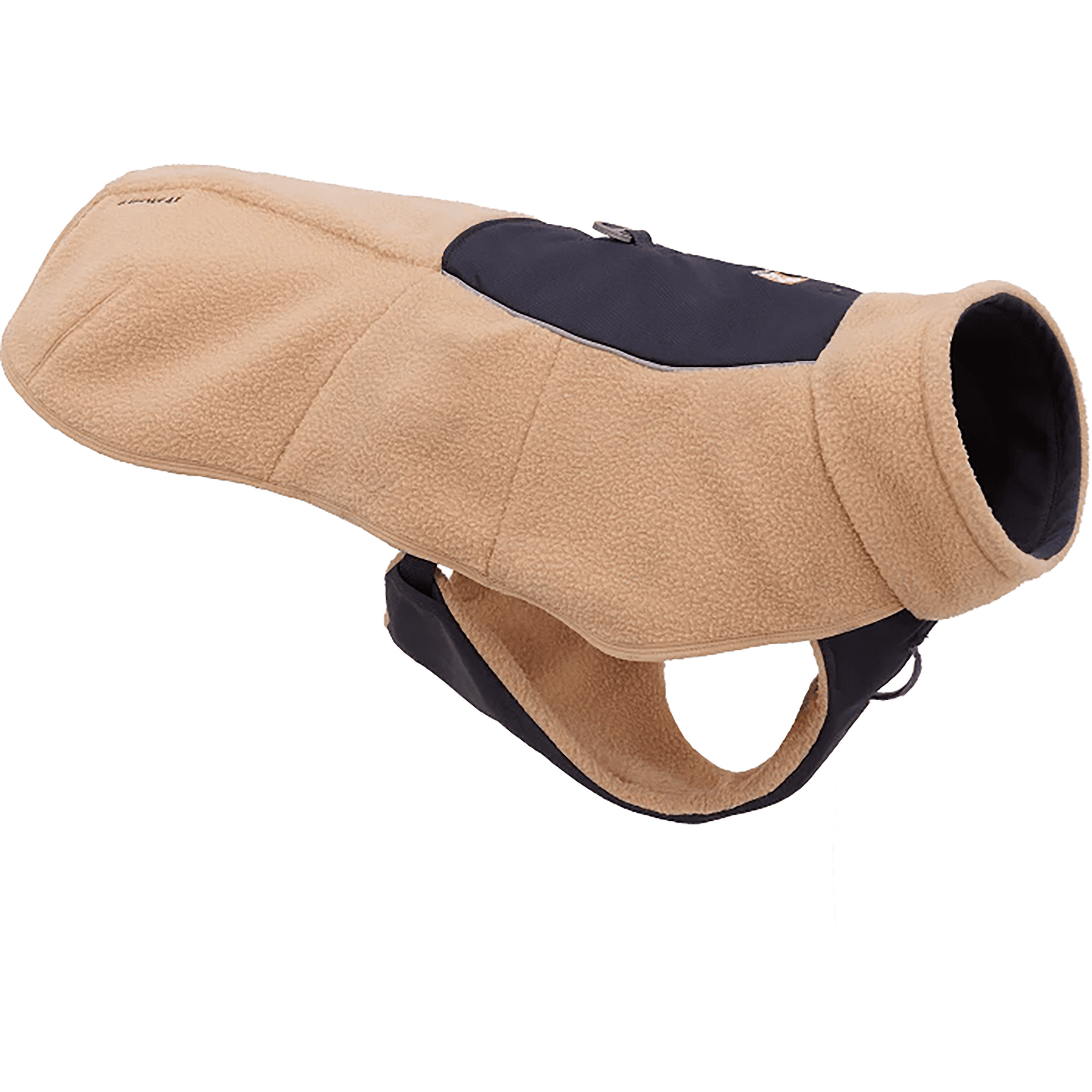 Ruffwear Timberline Fuse Fleece Hundeweste Hundemäntel beige Größe M (69-81CM) Trekking Schnell trocknend