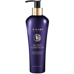2x T-Lab Professional, Shampoo, Blond Ambition Purple Shampoo (Flüssiges Shampoo, 300 ml)