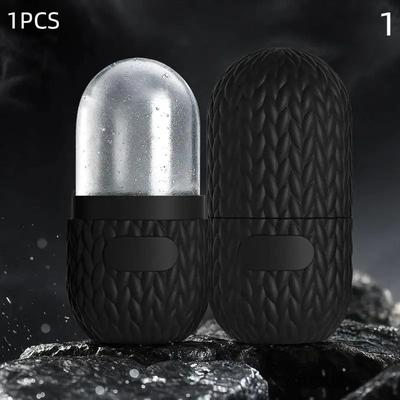 Uplift Essentials Silicone Facial Ice Roller Contour Mold black