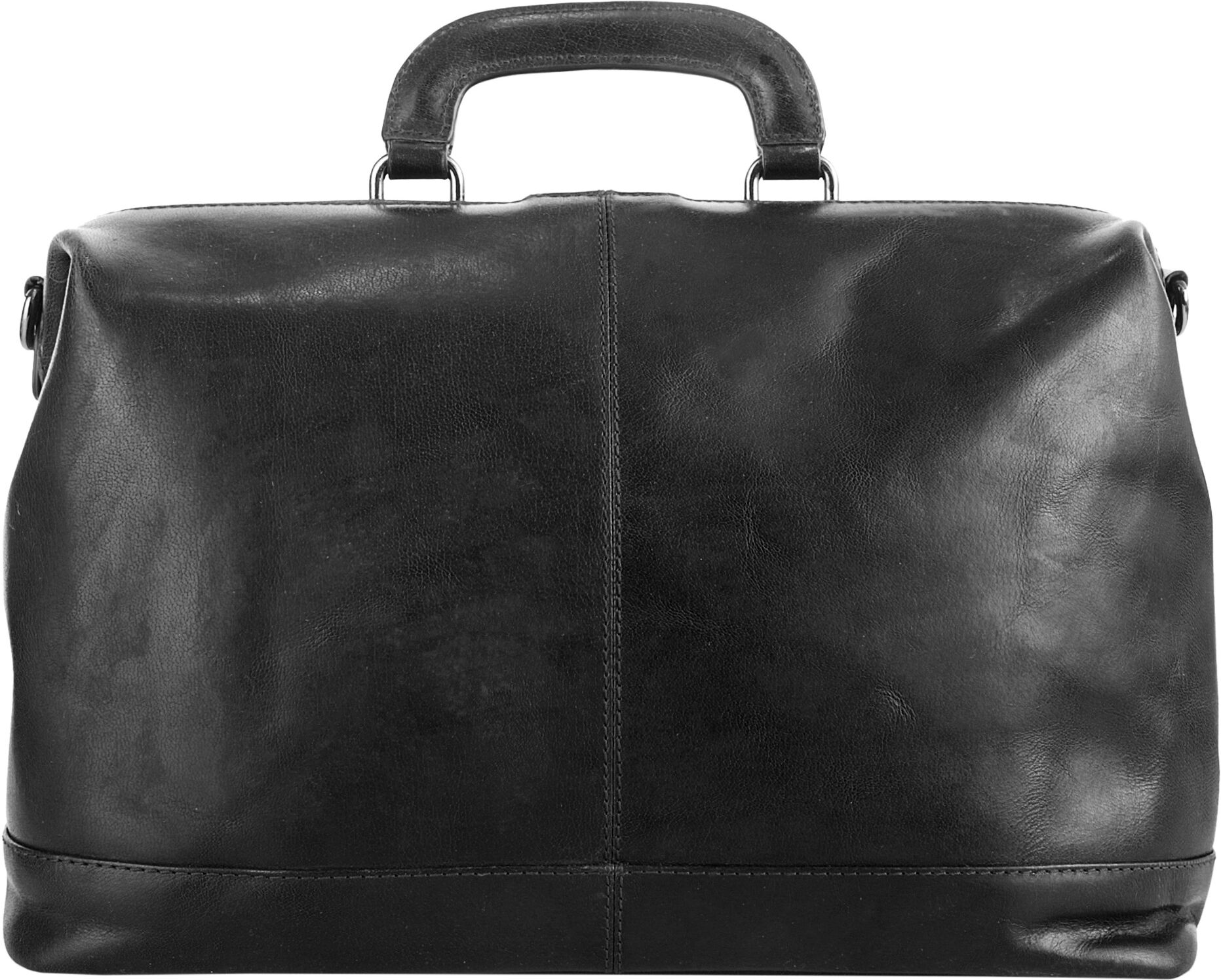 Reisetasche X-ZONE "X-ZONE Herren, Damen echt Leder", Gr. B/H/T: 38cm x 26cm x 15cm onesize, schwarz, Leder, used, Taschen Reisetasche, echt Leder