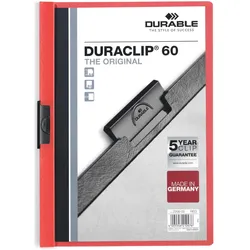 Durable, Mappe, DURACLIP 60 25 ST 220903 (A4, 1x)