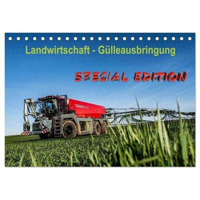 Landwirtschaft - Gülleausbringung (Tischkalender 2026 DIN A5 quer), CALVENDO Monatskalender