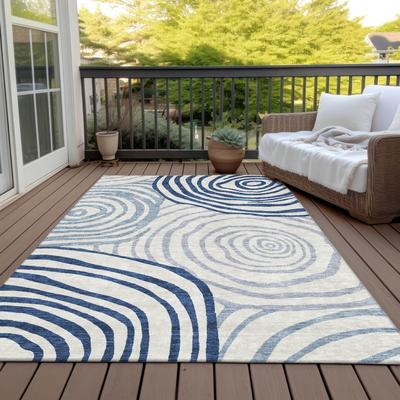Addison Rugs Machine Washable Indoor/ Outdoor Chantille Contemporary Dimensions Rug