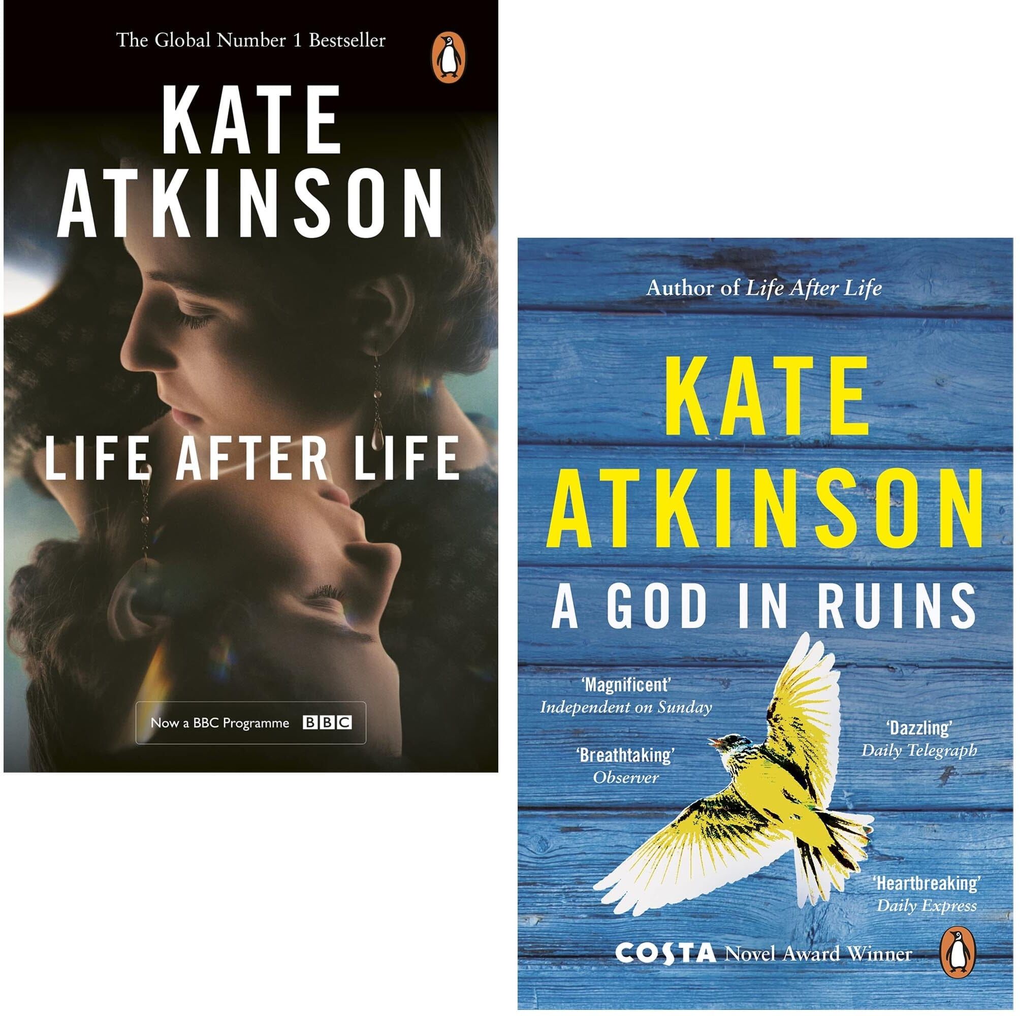 Todd Family Series By Kate Atkinson 2 Books Collection Set - Fiction - Paperback Penguin