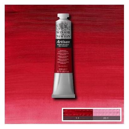 Winsor & Newton Artisan water mix oil 200ml perm alizarin crim 468 (200 ml) (1537468)