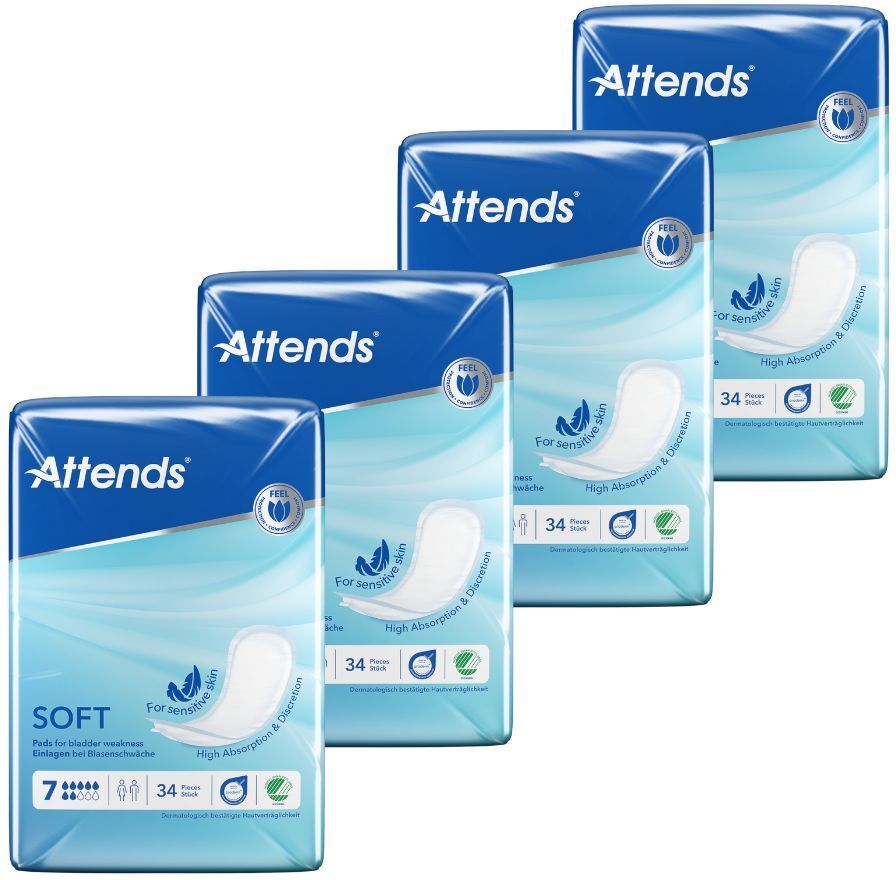 Attends Soft 7 4x34 St