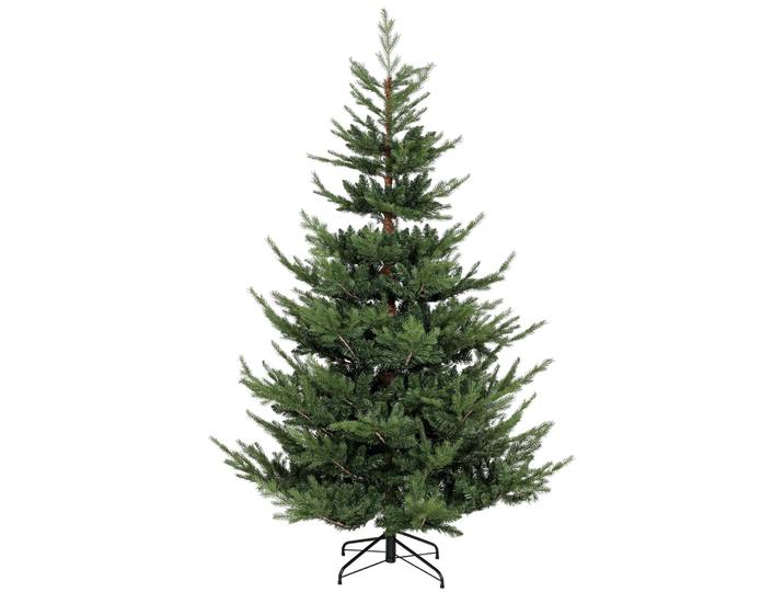 HOMCOM 210 cm Weihnachtsbaum Künstlich Dichte Zweige für Weihnachtsfest