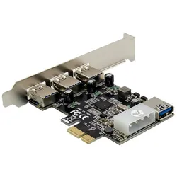 MicroConnect 3+1 port USB 3.0 PCIe card, Kontrollerkarte