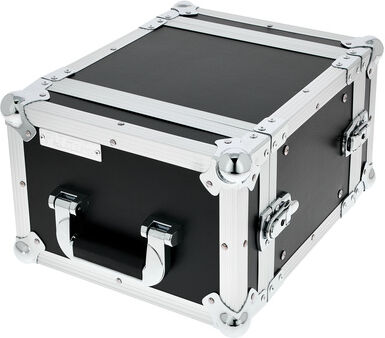 Flyht Pro "Stage Rack 9,5" 4U Double Door" Schwarz