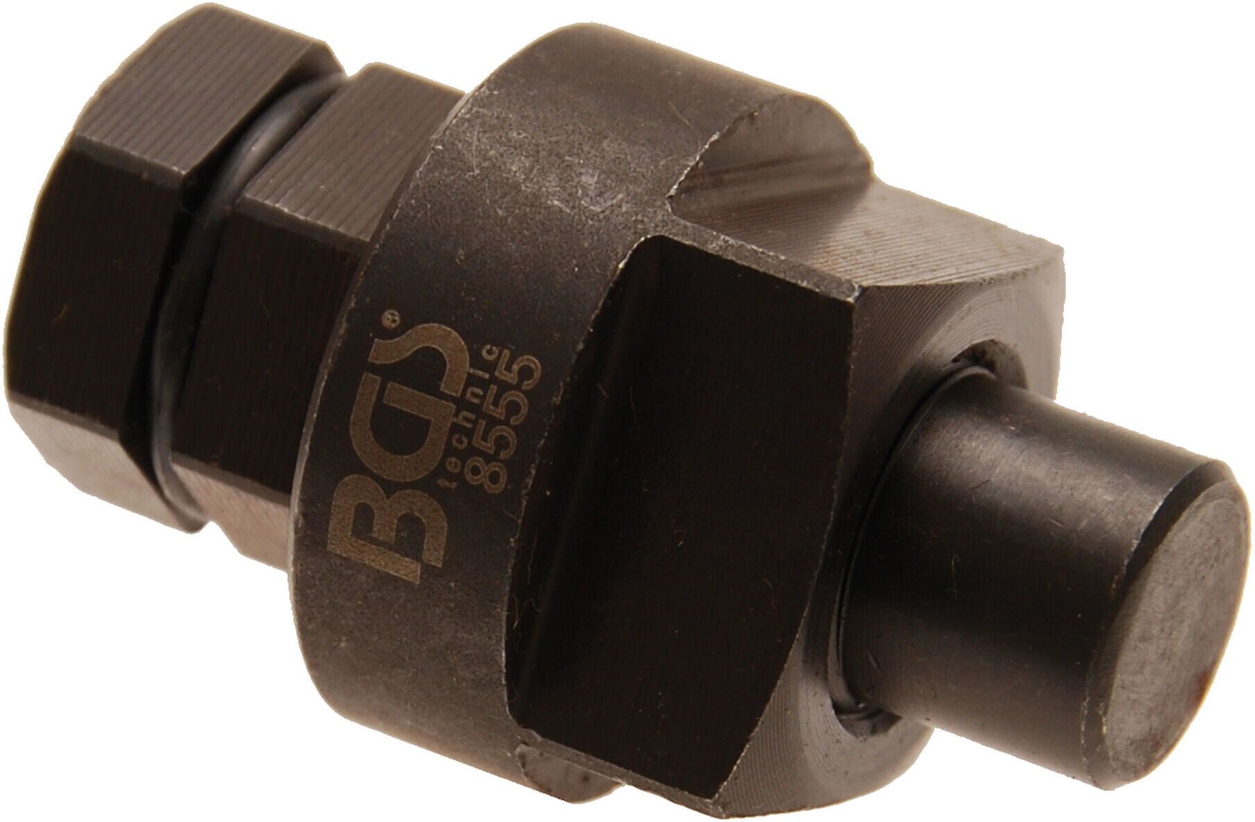 BGS technic Kurbelwellen-Drehwerkzeug für VAG aus Stahl mit Werkzeug und Adapter für Kurbelwellen, 8555)