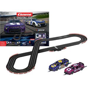 Carrera Autorennbahn DIGITAL 132 NASCAR Daytona, bis 6 Spieler, 7.3 m Strecke, digital, ab 8 Jahre
