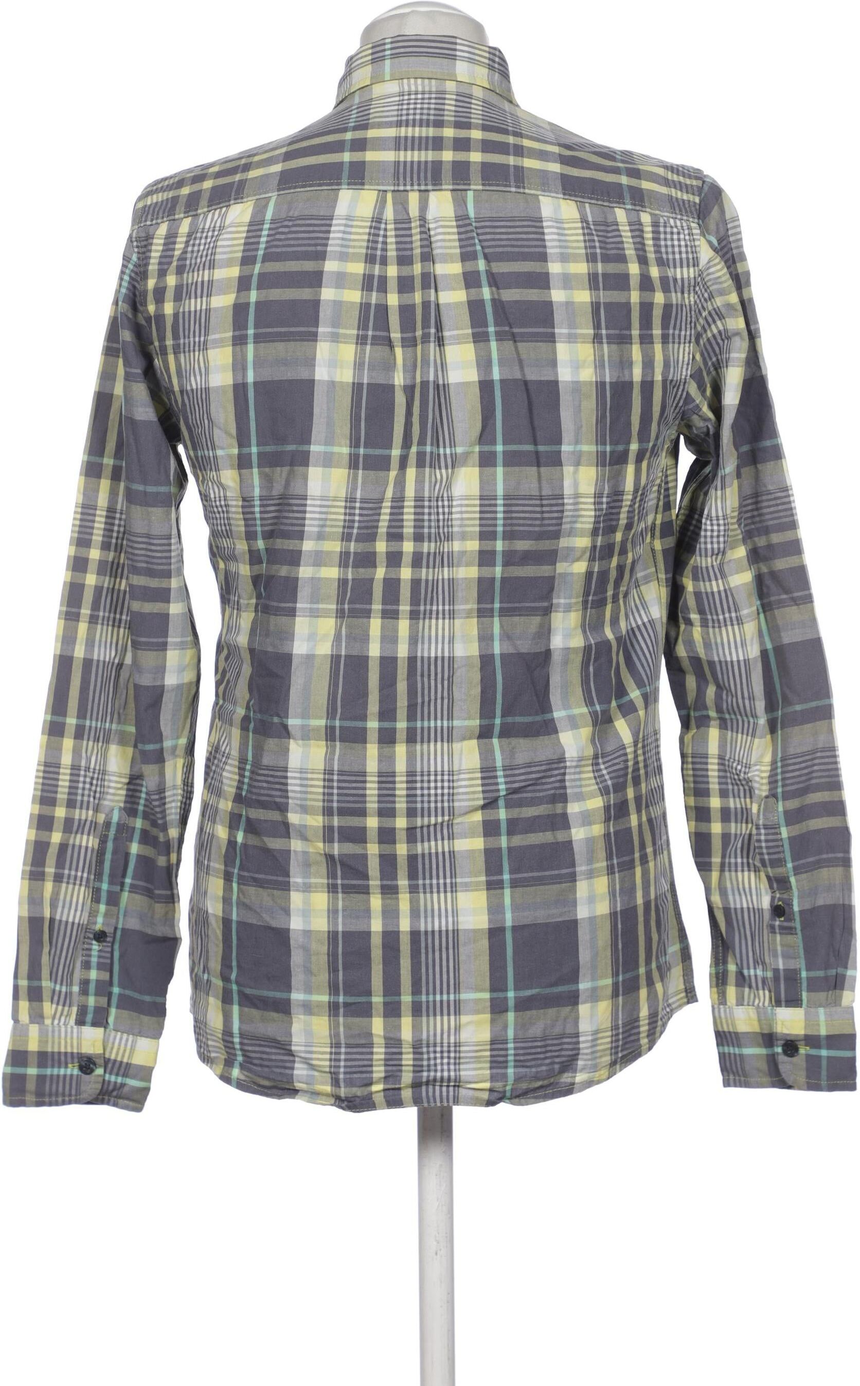 asos Herren Hemd, Marineblau, Gr. S, Baumwolle - Second Hand