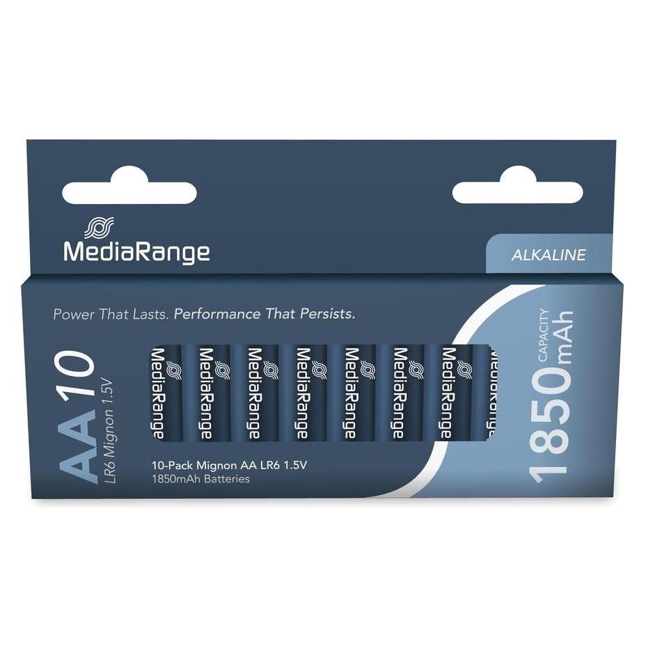 MediaRange Premium Alkaline (10 Stk., AA, 1850 mAh) (MRBAT105)