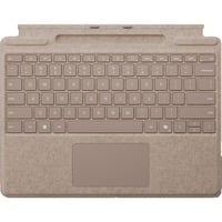 Surface Pro Keyboard mit Stiftaufbewahrung, Tastatur beige, DE-Layout, für Surface Pro (11. Edition)/10 for Business/9/8