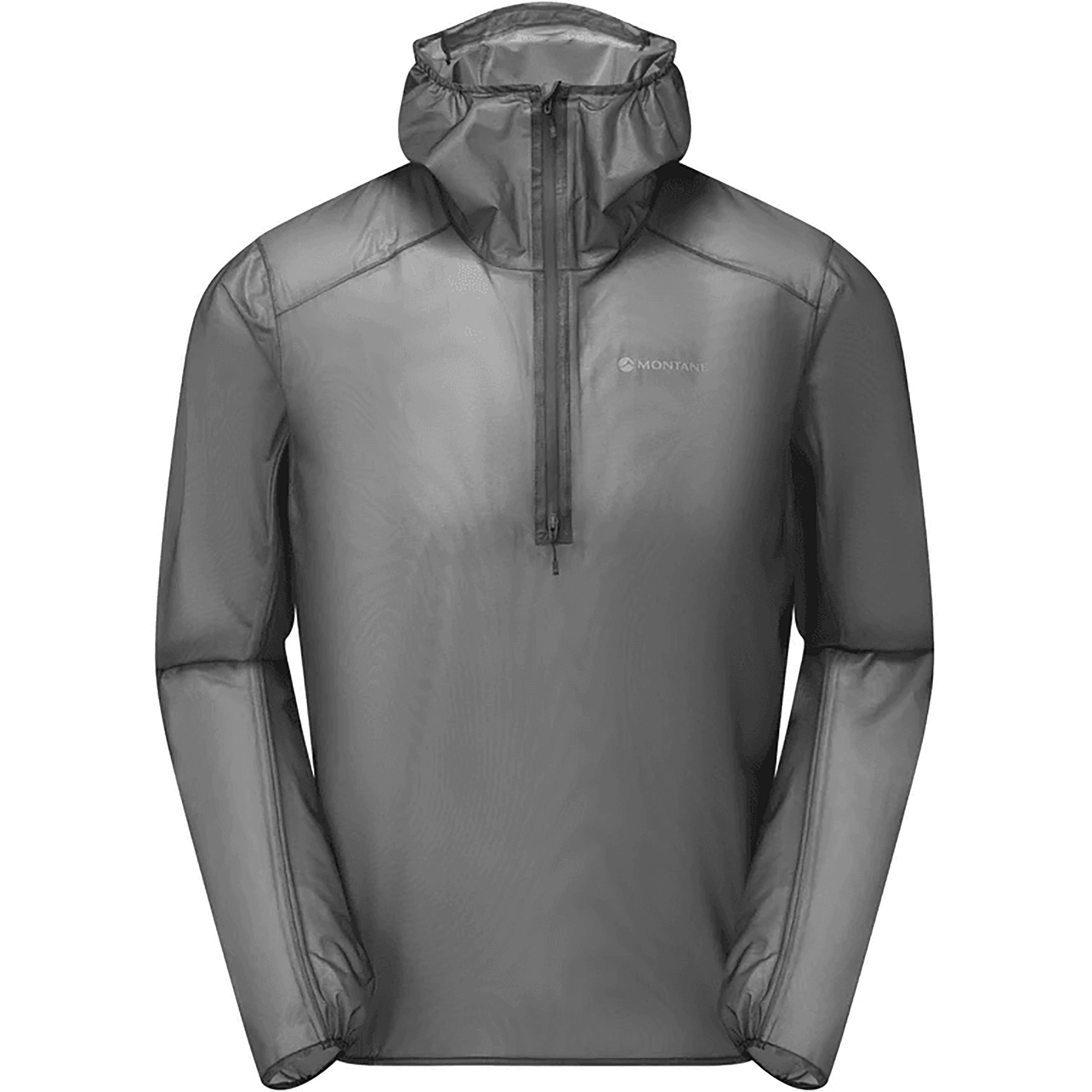 Montane Minimus Nano Regenjacke grau Größe L Trailrunning | Laufen Wasserabweisend