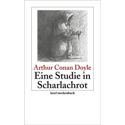 Eine Studie in Scharlachrot, Taschenbuch von Arthur Conan Doyle, Insel
