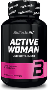 BiotechUSA Active Woman Multivitamin 60 Tablets
