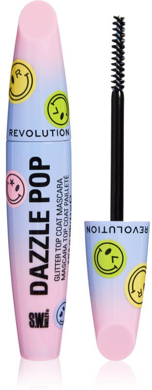 Revolution S.W.Smiley Dazzle pop mascara with glitter 8.2 ml