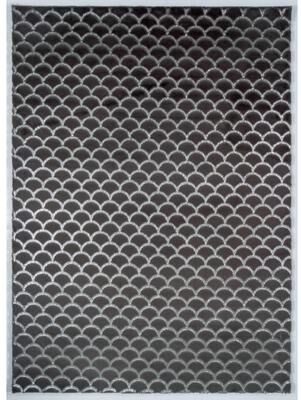 MDA Rugs Chryso Collection Faux Fur Rug with Foil
