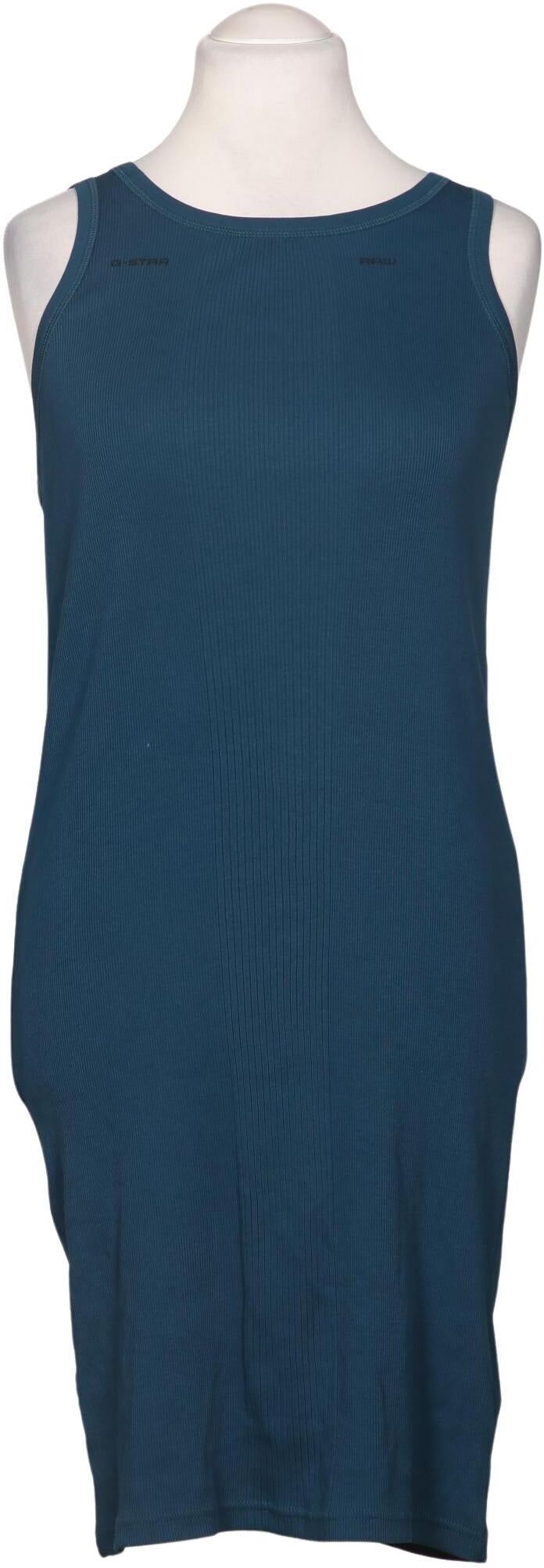 G Star RAW Damen Kleid, Türkis, Gr. M, Baumwolle - Second Hand