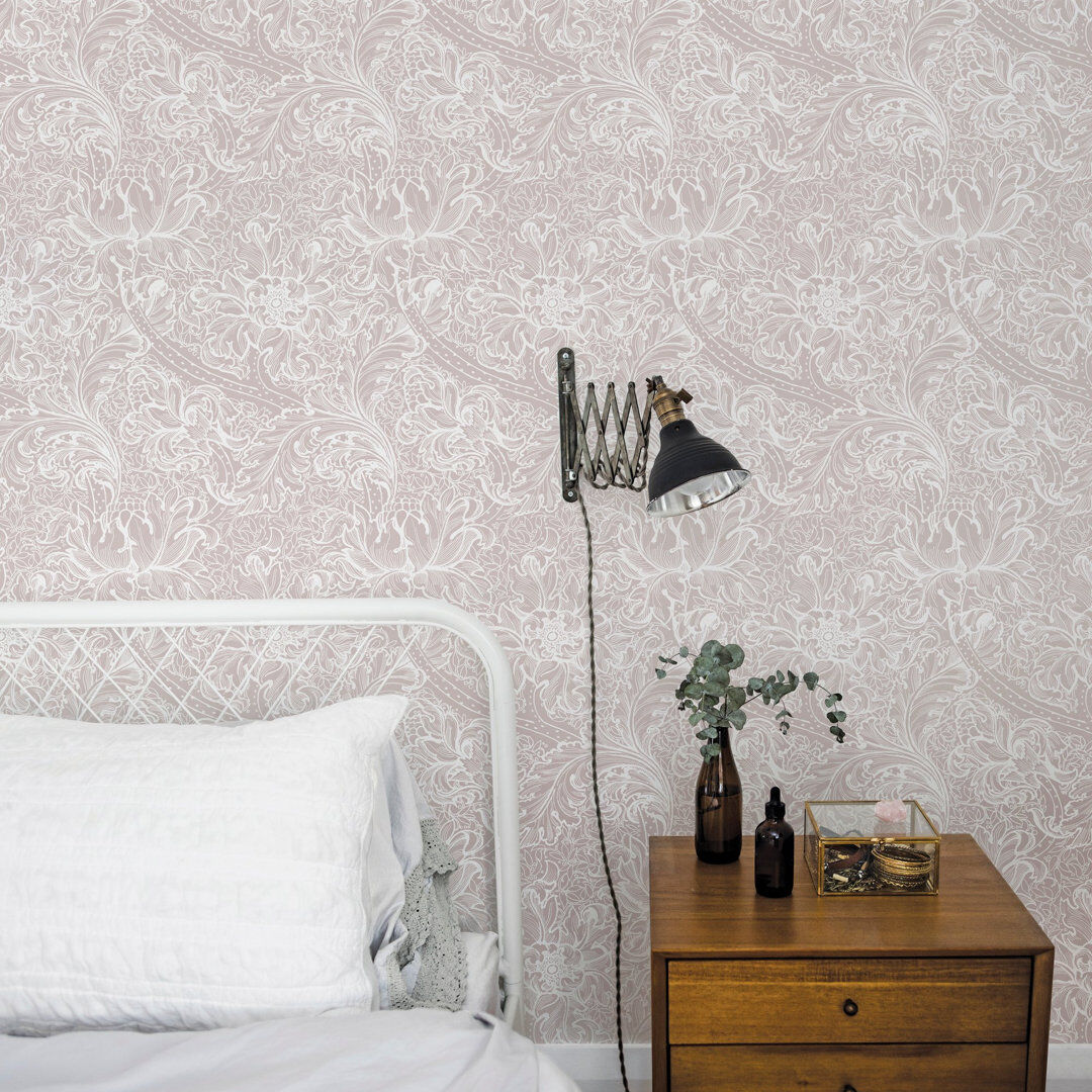 Galerie Home Laurence Llewelyn-Bowen Off The Wall Morris Major Smooth Pink 34.45cm L