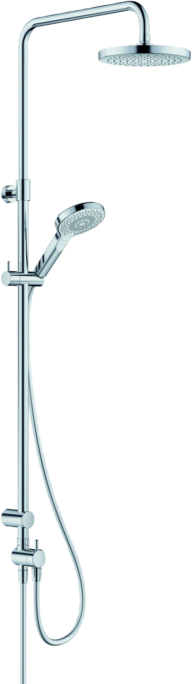 Kludi DIVEx3S Dual-Shower-System 6908005-00 mit Handbrause, chrom