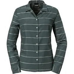 SCHÖFFEL Damen Bluse Blouse Roslyn L, Größe 42 in Grün Grün