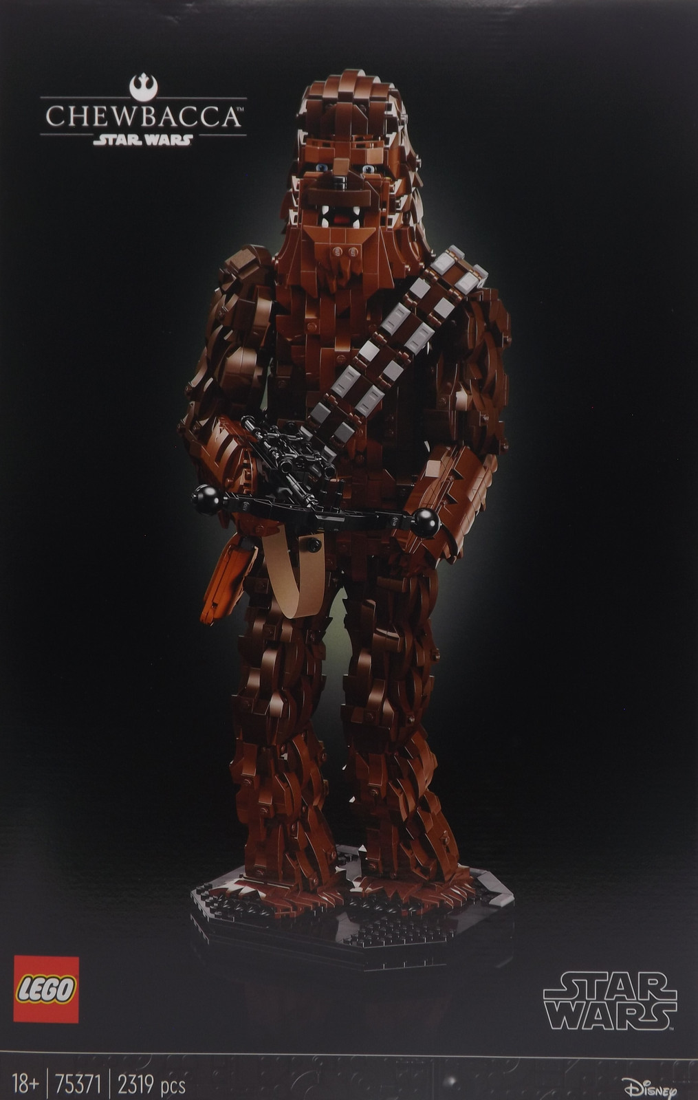 LEGO 75371 Star Wars Chewbacca Wookie-figuur Modelbouwset met minifiguur en informatiebord