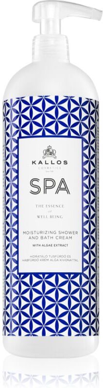 Kallos Spa Bade- og bruse cremegel med fugtgivende virkning 1000 ml