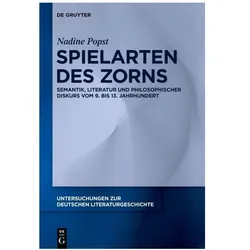 Spielarten des Zorns, Fachbücher von Nadine Popst