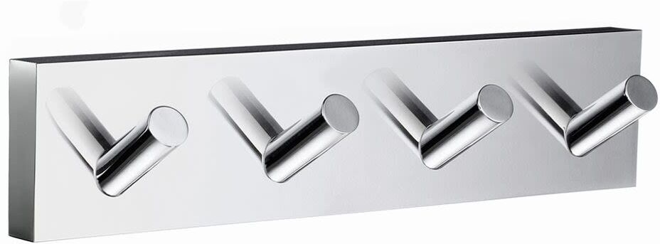 Smedbo House Hakenleiste, vierfach, Accessoires, RK359, chrom