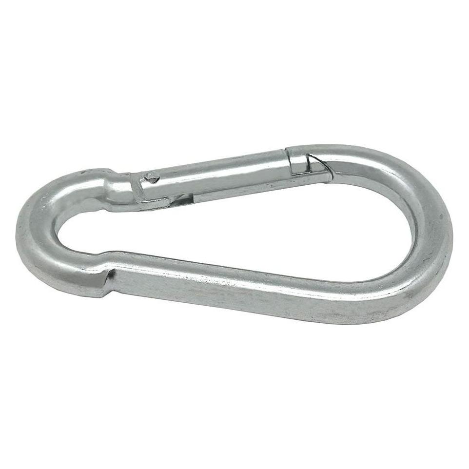EDM Firefighter carabiner without safety, msq01, galvanized steel, 10 x 100 mm (54842316)