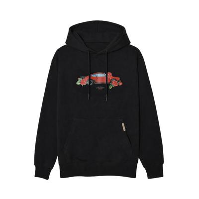 Rundhalspullover PAS DE MONACO "Pas De Monaco VELOCITA HOODY", Herren, Gr. XS, schwarz, 80% Baumwolle, 20% Polyester, mehrfarbig, normal, ohne Ausschnitt, Pullover Rundhalspullover