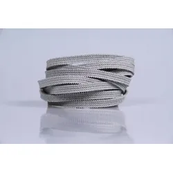 Elastisches Gummiband | 5 mm | grau | 5 mtr. | Deutsche Herstellung