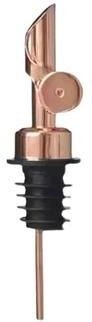 Inspired Living Self Closing Olive Oil Pour Spout With Leak Proof Rubber Stopper, Stainless Steel Bottle Pourer rose Gold