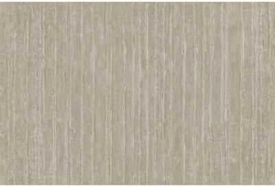 York Wallcoverings Precious Metal Taupe Corrugated Wallpaper - 324 x 27