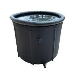 Aquatuning, Badewanne, EIS Eisbaden Tonne schwarz