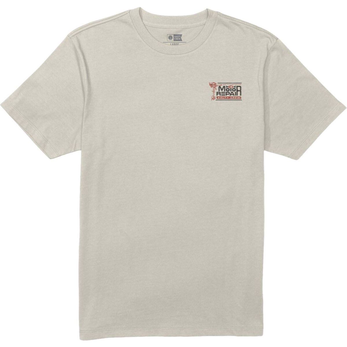 Salty Crew Motor Repair SS Tee moonbeam (MOONBEAM) L 25035128-MOONBEAM-L