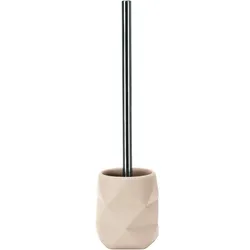 WC-Bürsten-Halter CRACKLE (LBH 10,60x10,60x39 cm) - beige - LBH 10,60x10,60x39 cm
