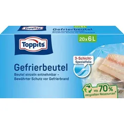 Toppits Gefrierbeutel 6,0 l