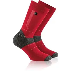 ROHNER Rohner Unisex Socken NORDIC LIGHT, Größe 36-38 in Rot Rot