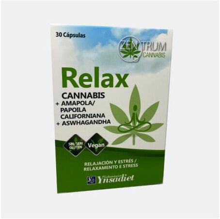 ZEN TRUM CANNABIS RELAX CANNABIS 30 CAPSULAS