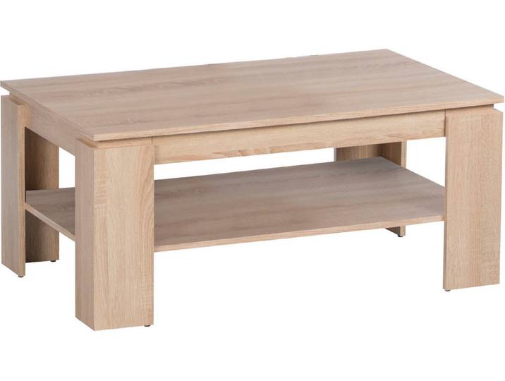 Stolkom Sp.z.o.o. Couchtisch Harrison mit Schublade, Tisch im Old Style Dekor, BxHxT 100x44x60 cm (Couchtisch, Wohnzimmertisch, OTTOs Choice), 1 Schubkasten, 1 Ablageboden, Old Style Dekor
