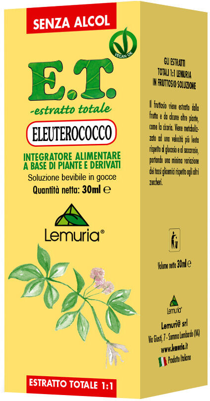 Lemuri@ Eleuterococco E.T. 30ml Lemuri