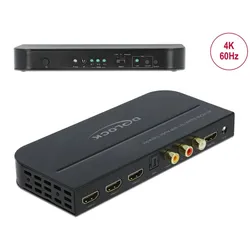DELOCK HDMI Switch 3 x HDMI in zu 1 x HDMI out 8K 60 Hz