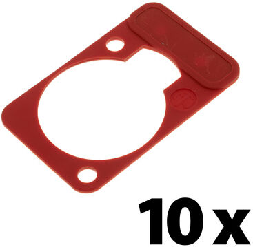 Neutrik DSS-2 Red 10x Rot