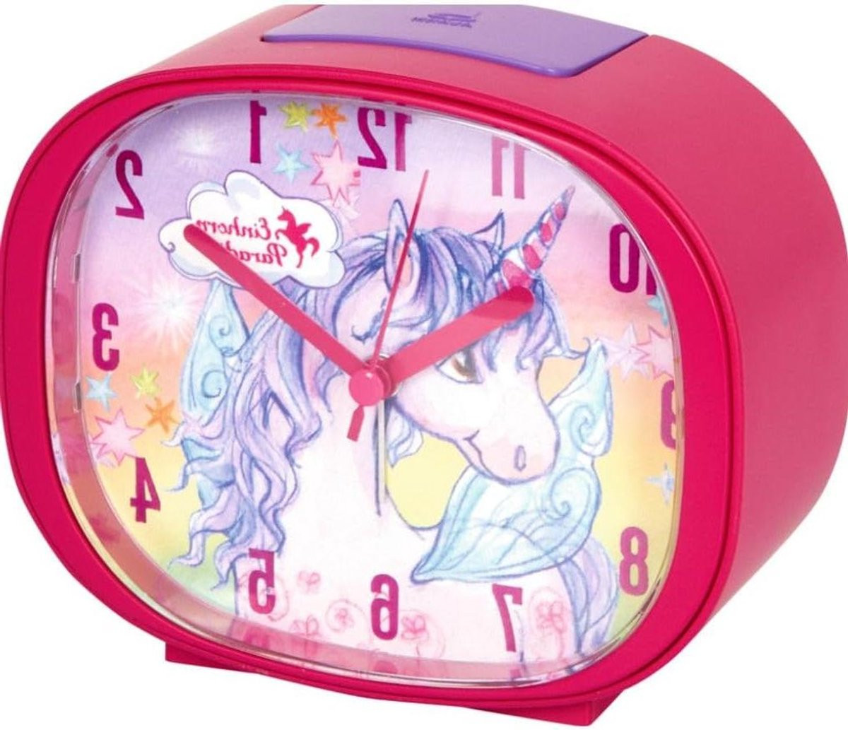 Wekker Eenhoorn Paradijs Kinderwekker met Vrolijk Design - Multicolor - Hoogte: 145 cm